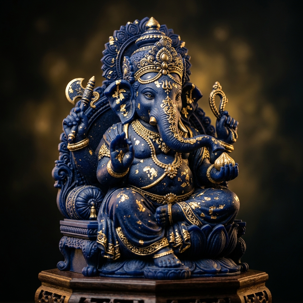 Royal Ganesha 3D Print Preview